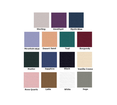Available Upholstery Colors