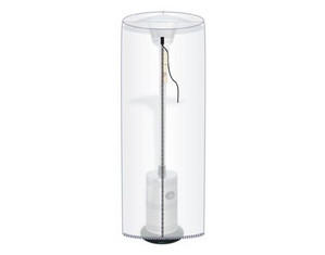 Dayva Duronex Gray Vinyl Outdoor Patio Heater Cover with Elastic and Hi Reach Rod