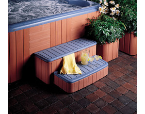 LumberSpa Storage Step