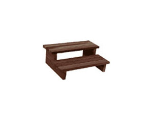 QCA Spas Promotional Step - Fast FREE FedEx Shipping!