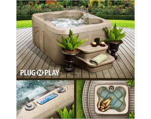 Lifesmart Plug n Play Series 4 Person Spa