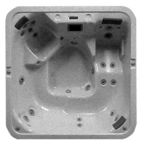 Square  Hot Tubs