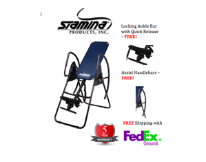 Stamina Inversion Pro with Assist Handles, Locking Ankle Bar and Quick Release