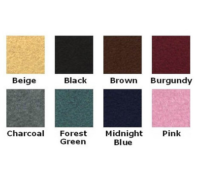 Available Fabric Colors - 2
