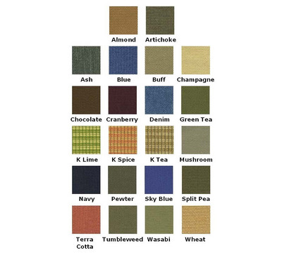 Available Fabric Colors - 1