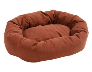 FYDO Bagel Poly Fill Dog Bed - XXS - Fast FREE FedEx Shipping!