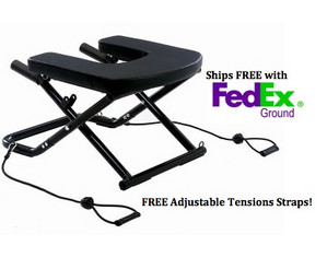 Health Mark Yogacise Inversion Bench - Fast FREE FedEx Shipping!