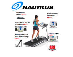 Nautilus T514 Treadmill - New for 2009 - FREE Inside Delivery