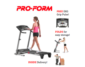 Proform 380 CS Treadmill  - with EKG Pulse Grip and iPod Compatible