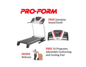 Proform 785 CS Treadmill - with iPod Dock, Cooling Fan and INSIDE Delivery!