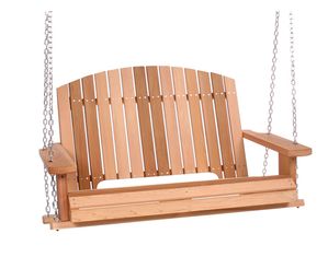 All Things Cedar Western Red Cedar Pergola Swing - Fast FREE FedEx Shipping!