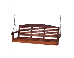 Great American Woodies Western Red Cedar 4 feet Classic Porch Swing - Fast FREE FedEx Shipping!