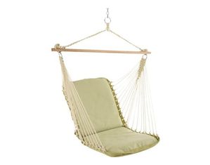 Hatteras Hammocks Skygazer Cushioned Single Swing Mezzatorre Porch Swing - Fast FREE FedEx Shipping!