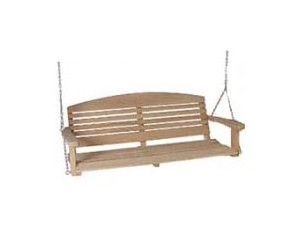 Great American Woodies 4 ft Classic Porch Swing - Fast FREE FedEx Shipping!