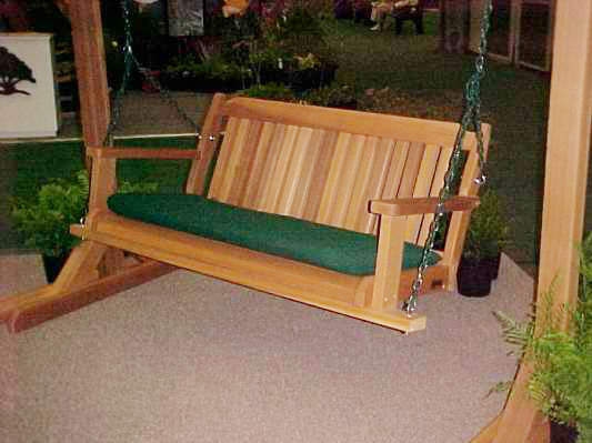 Wood Country 4 ft Cabbage Hill Porch Swing image