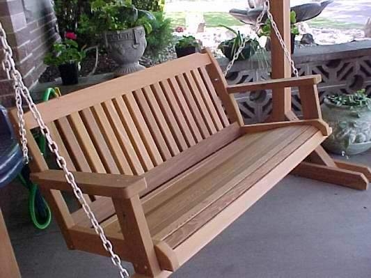 Wood Country 5 ft Cabbage Hill Porch Swing image