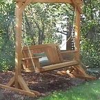 Weather Stain  Porch Swings