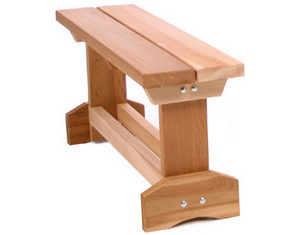 All Things Cedar 3 ft Market Bench