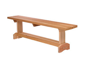 All Things Cedar 6 ft Market Bench - Fast FREE FedEx Shipping!