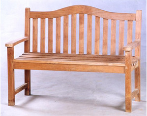 Jewels of Java Geneva 4 ft Garden Bench - Fast FREE FedEx Shipping!