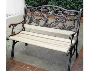 Oakland Living Backyard Animal Bench - Fast FREE FedEx Shipping!