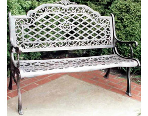 Oakland Living Mississippi High Back Bench - Fast FREE FedEx Shipping!