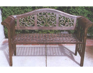 Oakland Living Mississippi Royal Bench - Fast FREE FedEx Shipping!