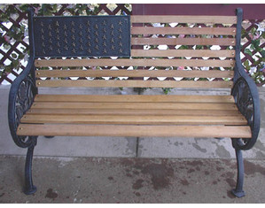 Oakland Living Proud American Bench - Fast FREE FedEx Shipping!