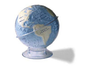 American Educational Products Land and Ocean Globe