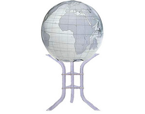 Artline Crystal Earthsphere Floor Globe