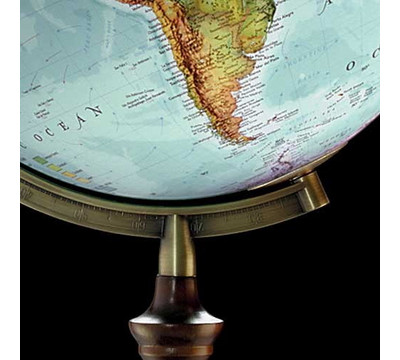 Gold Toned Semi Meridian