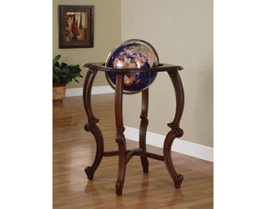 Powell Masterpiece Globe Stand with Paper Parchment Globe