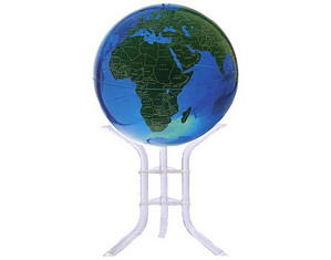 Artline Blue Green Earthsphere Floor Globe