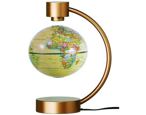 Stellanova Antique 4 inch Magnetically Levitating Globe
