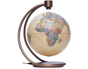 Stellanova Antique 8 inch Magnetically Levitating Globe
