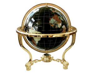 Team Concept 14 inch Gemstone Globe with 3 Leg