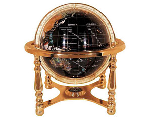 Team Concept 14 inch Gemstone Globe with 4 Leg