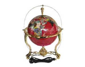 Team Concept 330 mm Gemstone Globe Lamp with 3 Legs