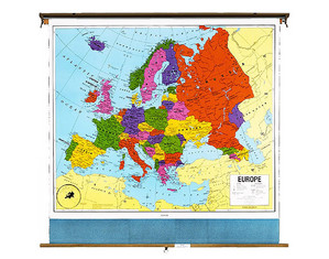 Cram Europe Political Wall Map
