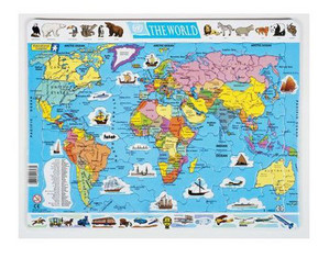 Educational Insights GeoSafari Student Map-Set of 12