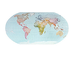 Raven Maps & Images Countries of The World Wall Map
