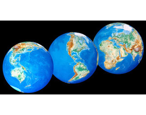 Raven Maps & Images One World Wall Map