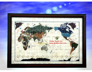 Team Concept 38 inch Gemstone Map Board