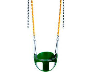 Playkids Half Bucket Seat Swing with H55 Chain