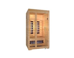Ironman 2 Person Infrared Regal Sauna with InFloor Radiant Heat