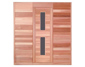 Infra-Core Cedar Front Dual Sauna - FREE Inside Delivery!