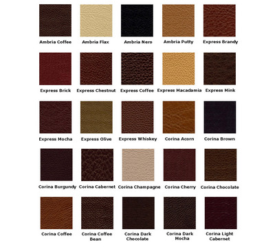 Available Finishes - 1