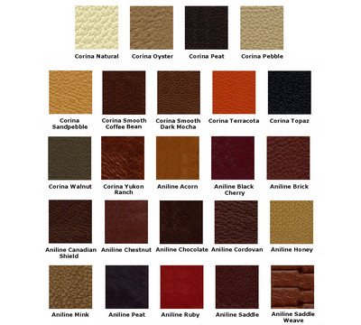 Available Finishes - 2