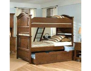American Woodcrafters Bradford Twin over Twin Bunk Bed