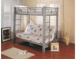Union Square Edyville Twin over Futon Bunk Bed